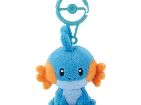 Pokemon Center Original Plush Doll with Carabiner Mudkip JAPAN OFFICIAL For Discount