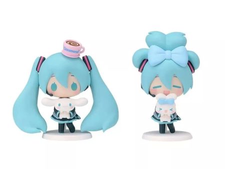 SEGA Hatsune Miku x Cinnamoroll mini figure Set of 2 JAPAN OFFICIAL Supply