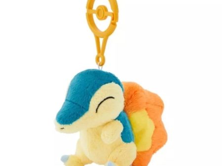 Pokemon Center Original Plush Doll with Carabiner Cyndaquil JAPAN OFFICIAL For Cheap