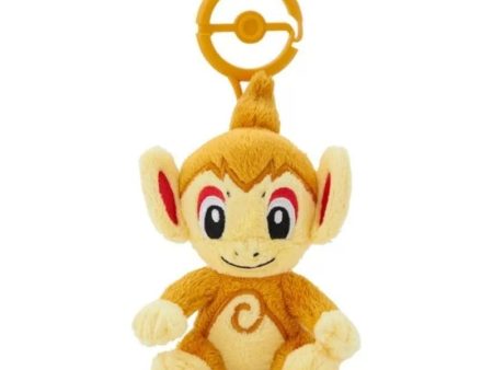 Pokemon Center Original Plush Doll with Carabiner Chimchar JAPAN OFFICIAL on Sale