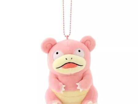 Pokemon Center Original Dondon Donkan Yan? Slowbro Keychain Plush Doll JAPAN For Cheap