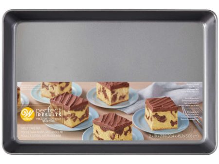 Perfect Results Premium Non-Stick Sheet Cake Pan, 12 x 18 Inch Online now