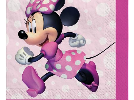 Minnie Mouse Forever Beverage Napkins Online now