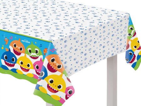 Baby Shark Plastic Table Cover For Sale