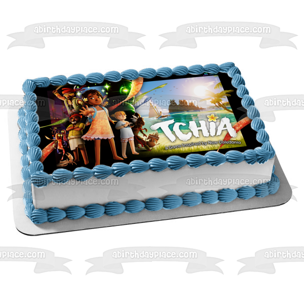 Tchia Various Characters Edible Cake Topper Image ABPID57395 Sale