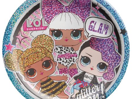 LOL Surprise, Together 4 Eva! 9  Prismatic Round Plates, 8ct For Cheap