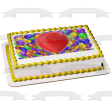 Colorful Balloons Collage Edible Cake Topper Image ABPID57440 Fashion