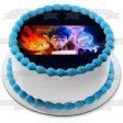 Elemental Wade Ripple and  Ember Lumen Edible Cake Topper Image ABPID57385 Online