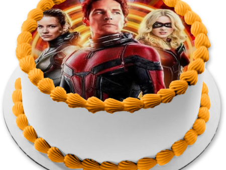 Ant-Man and the Wasp: Quantumania Scott Lang Edible Cake Topper Image ABPID57427 Cheap